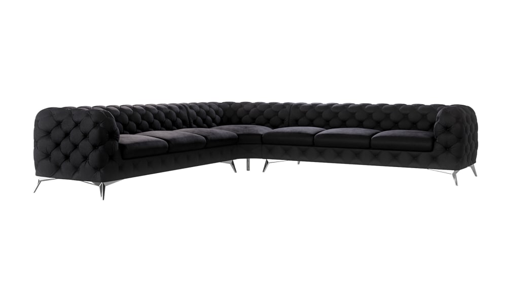 Canapé d’angle Chesterfield
