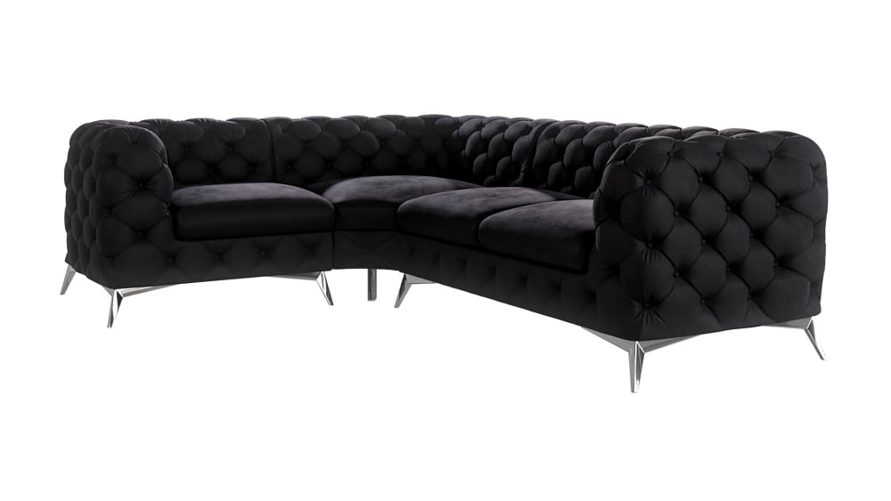 Canapé d’angle Chesterfield