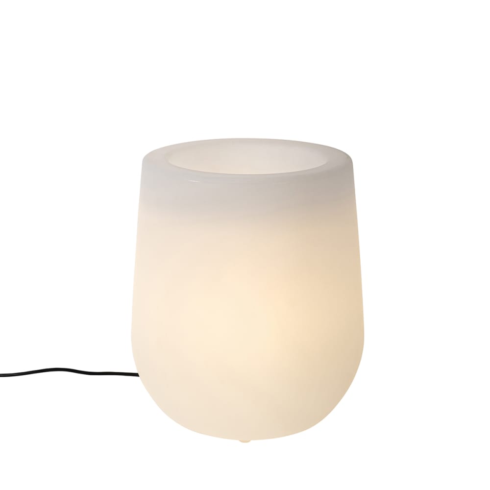 Lampadaire extérieur - pot fleur