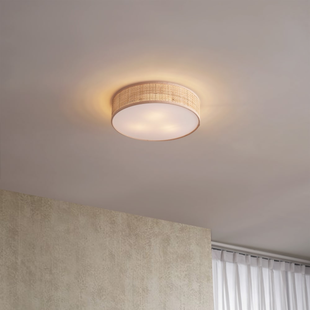 Rattan Deckenleuchte 38 cm - Maisons Du Monde