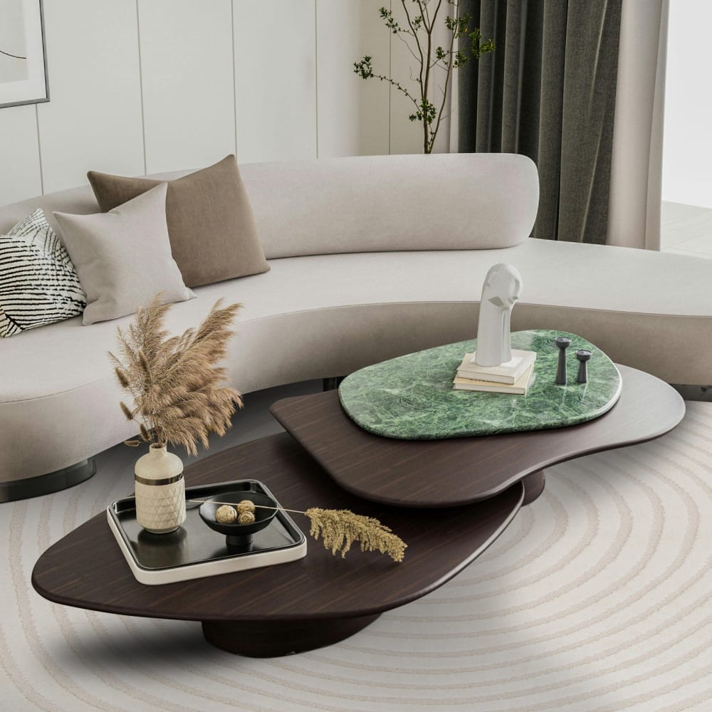 Tapis avec effet relief très doux ivoire 200 x 290 cm — vue 3