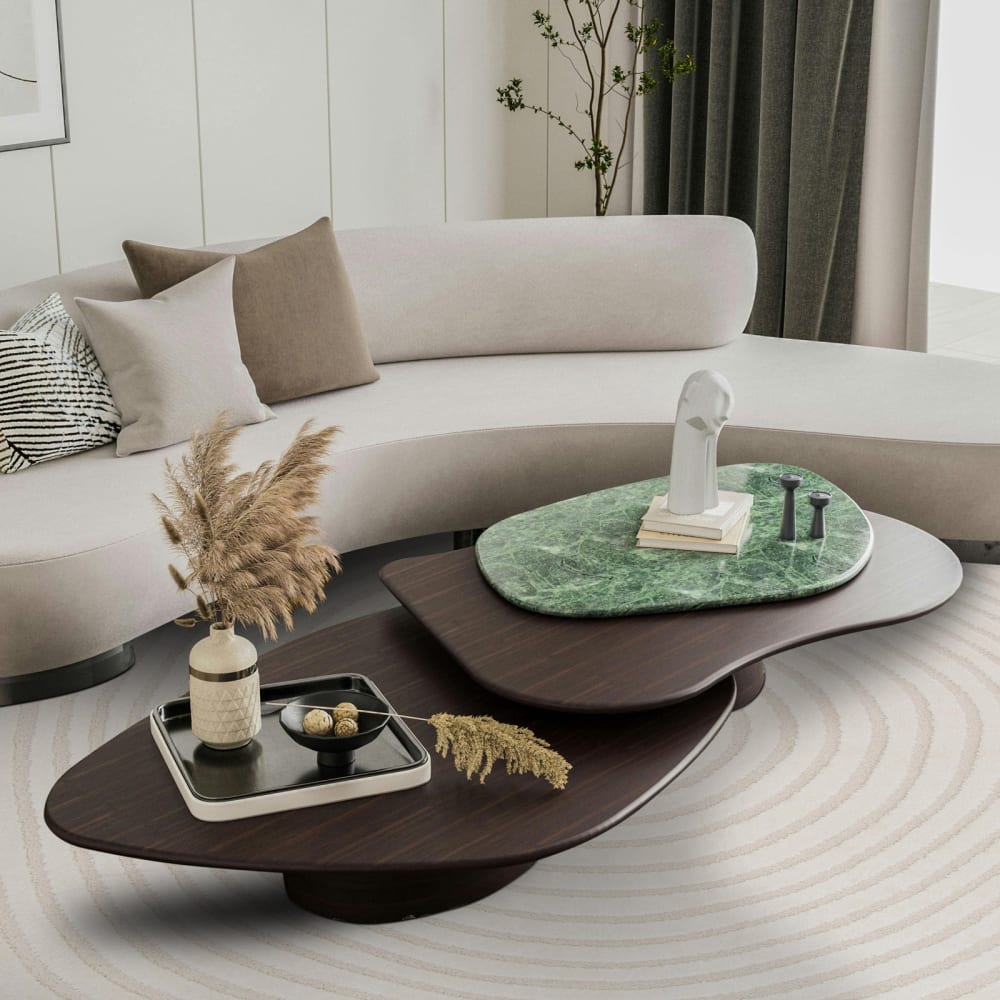 Tapis avec effet relief très doux ivoire 160 x 230 cm — vue 3