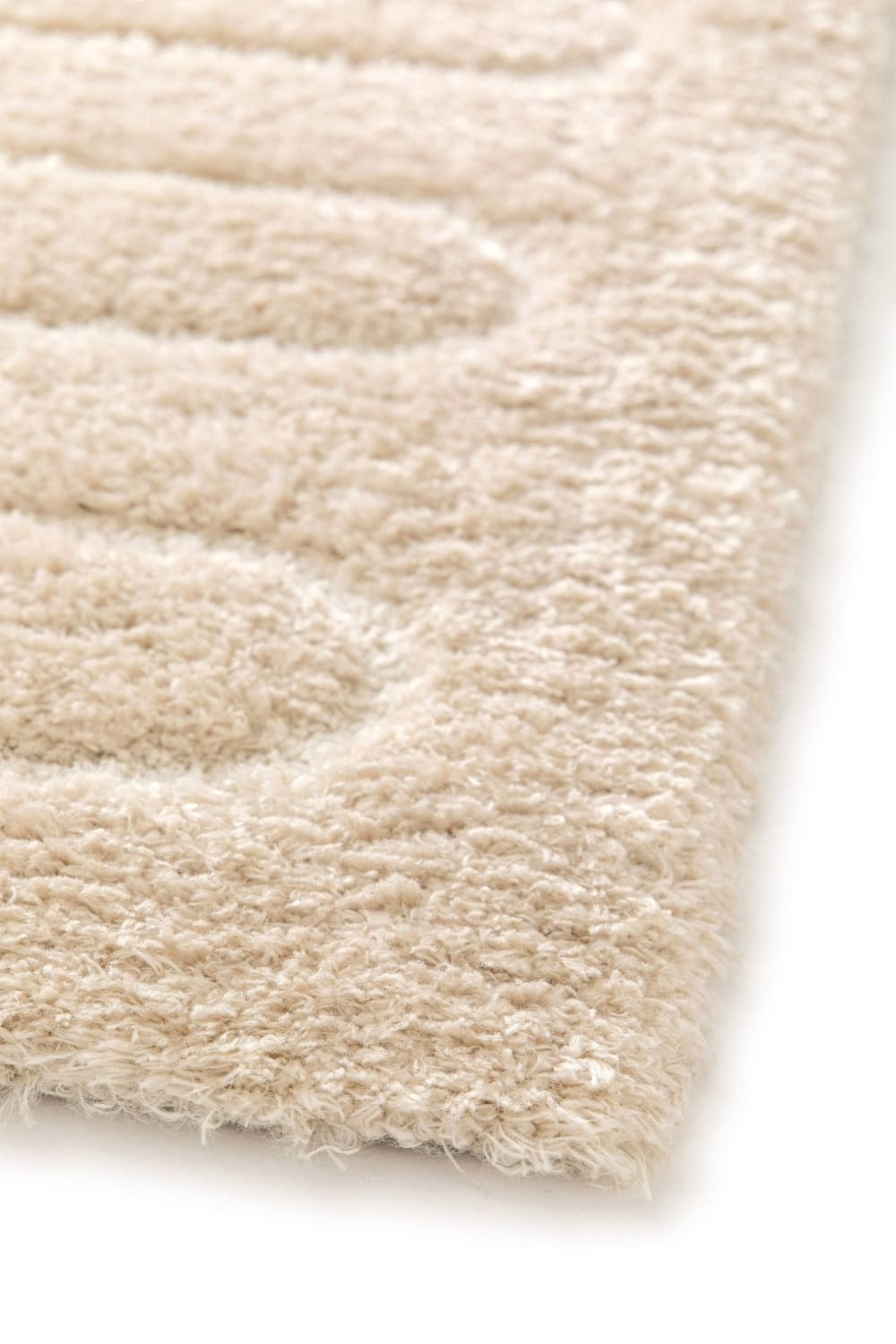 Tapis épais ultra doux beige 160 x 230 cm — vue 4