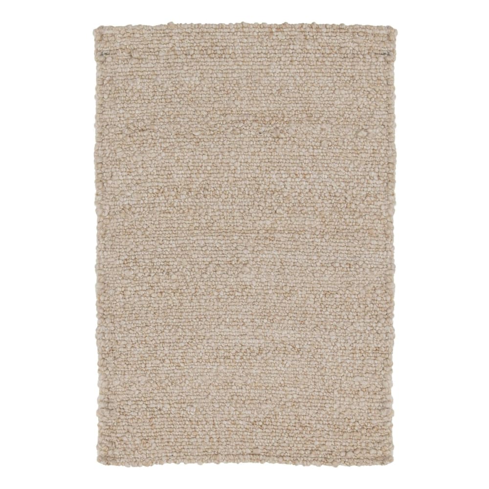 Tapis tissé main bouclé marron 160 x 230 cm