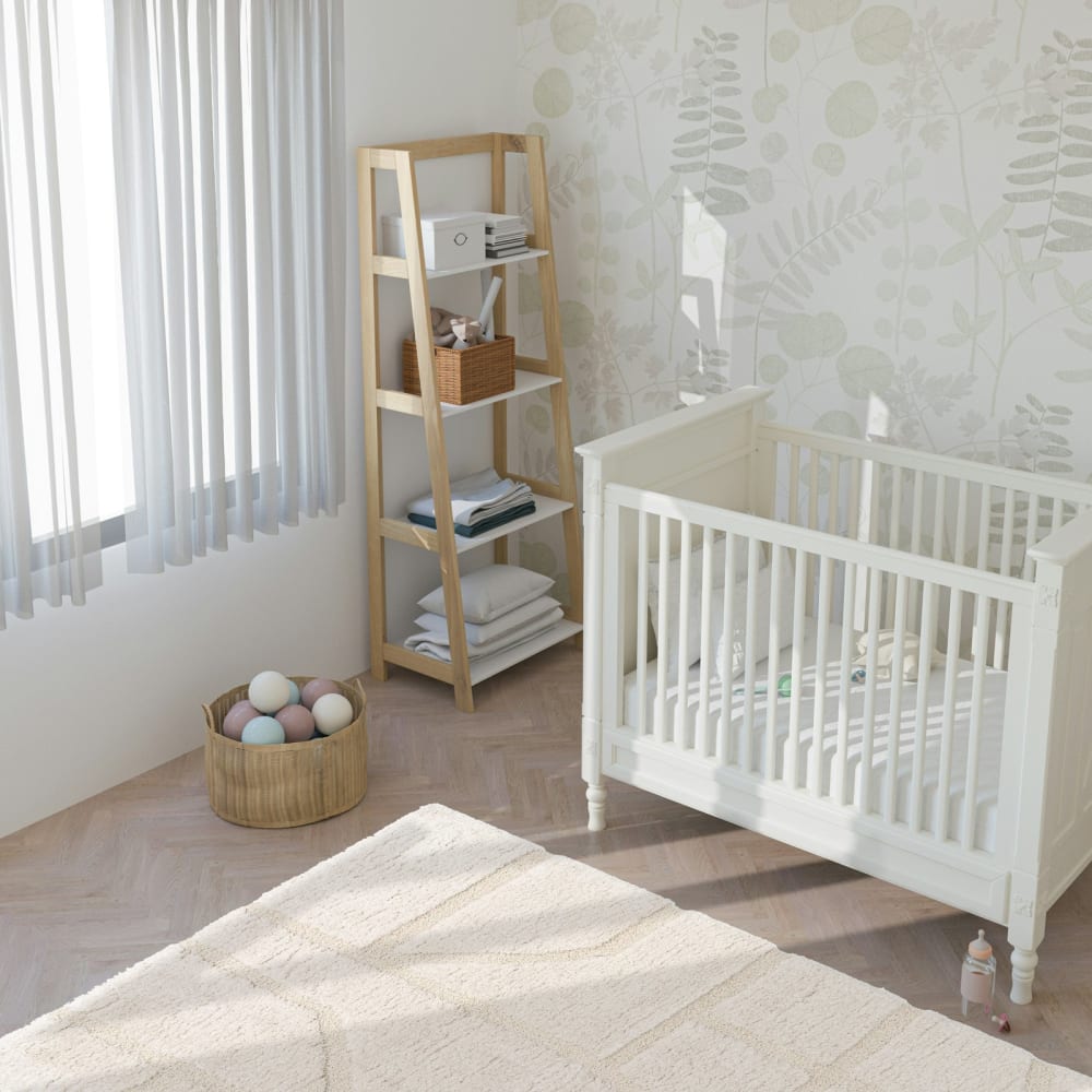 Tapis épais ultra doux blanc 160 x 230 cm — vue 4