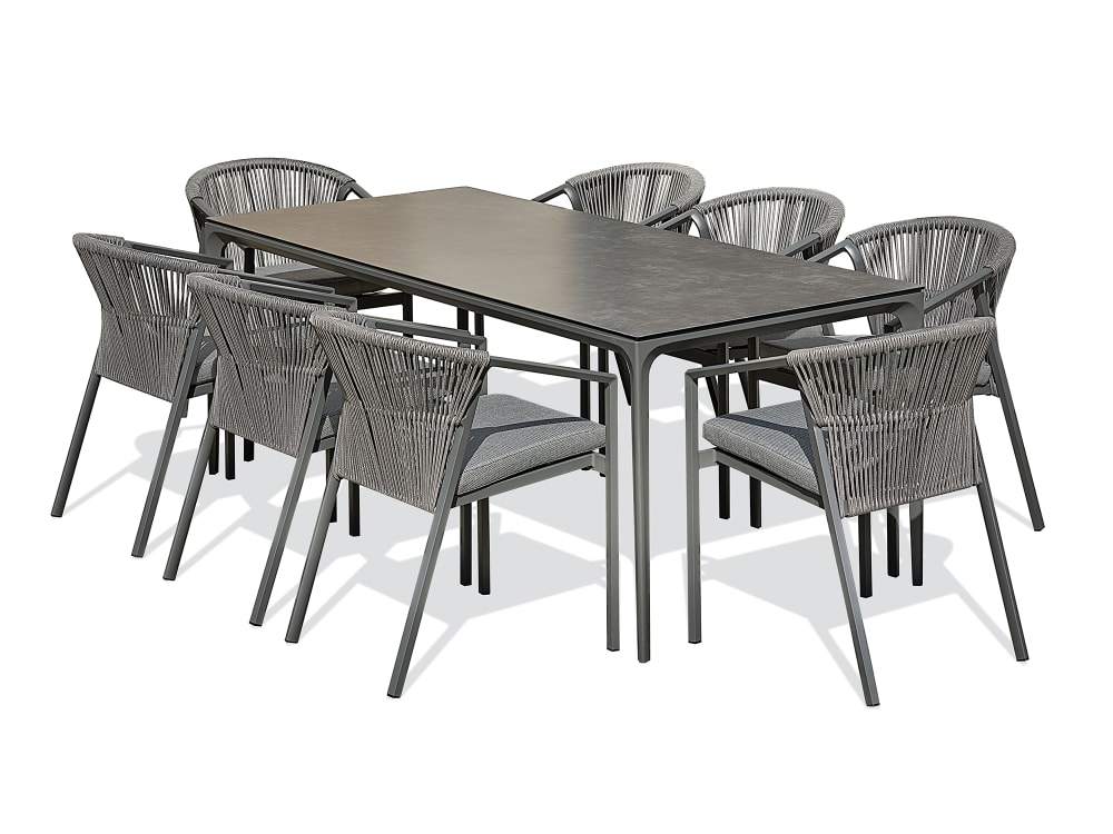 Ensemble repas jardin
