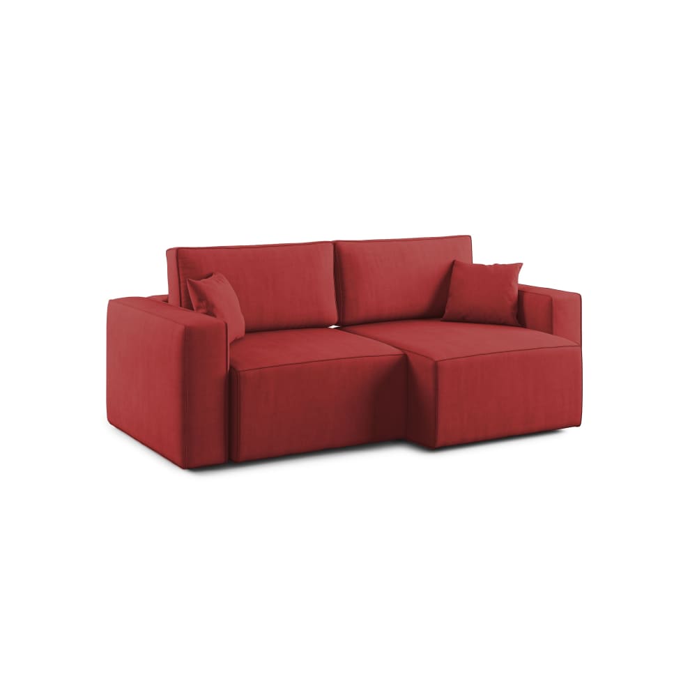 Canapé en tissu imperméable 180 cm rouge