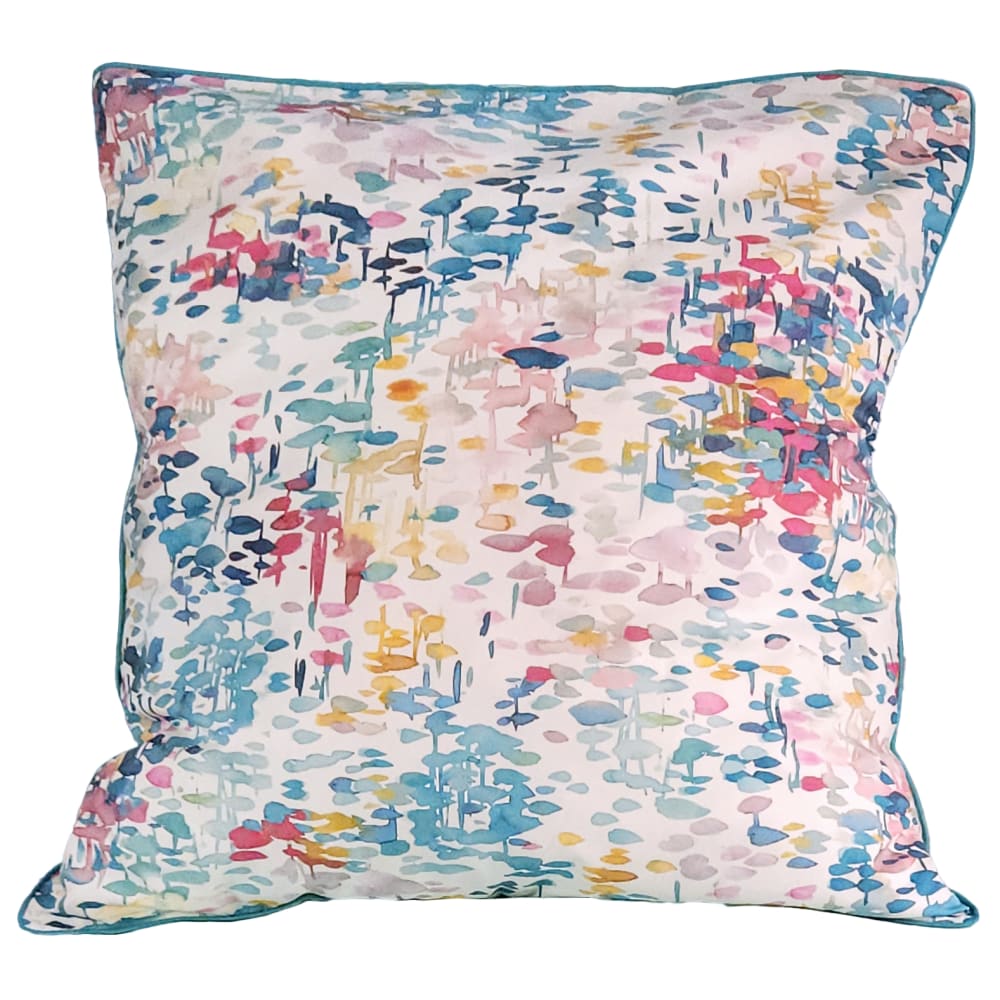 Taie d oreiller reflets turquoise dimension - 50x70