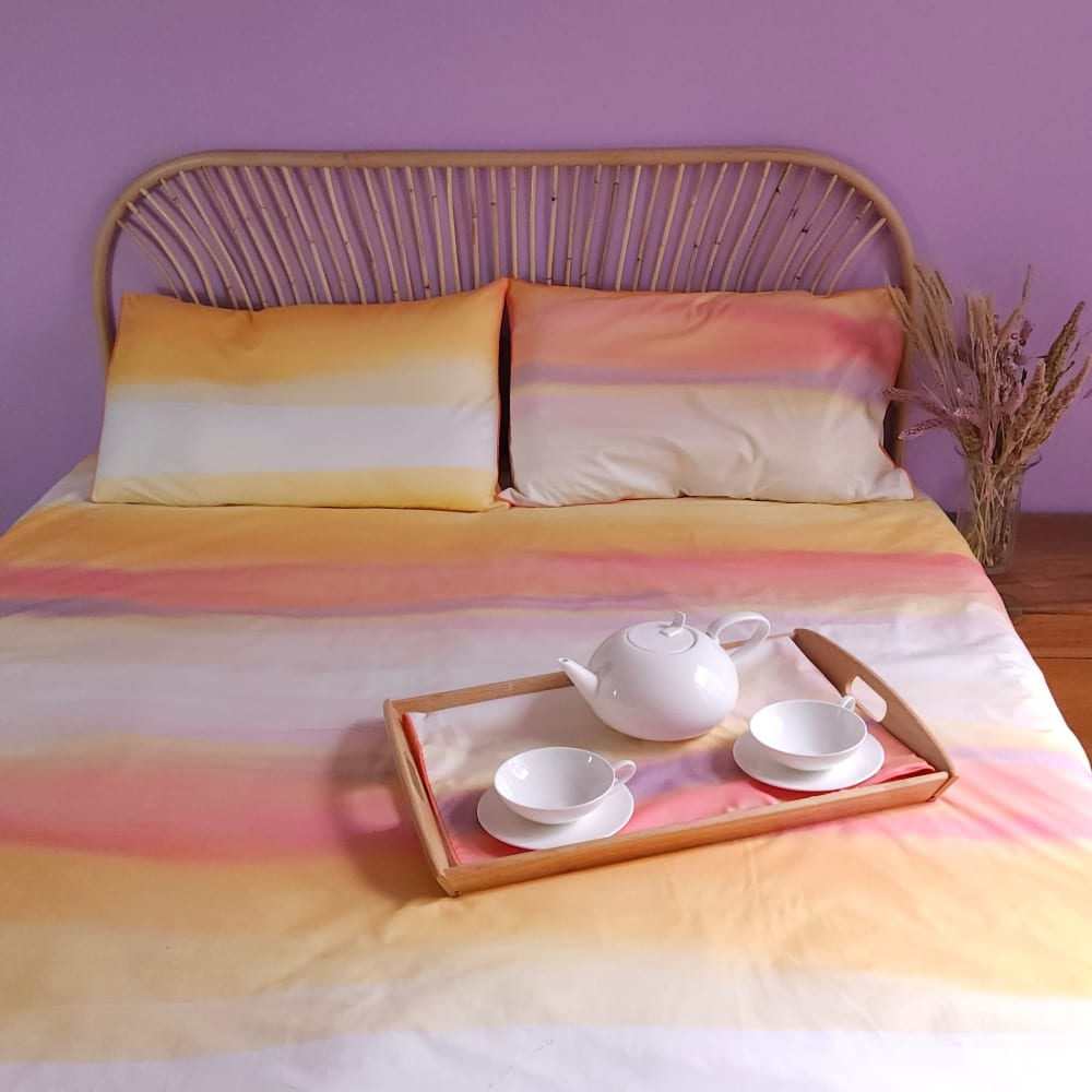 housse de couette aquarelle