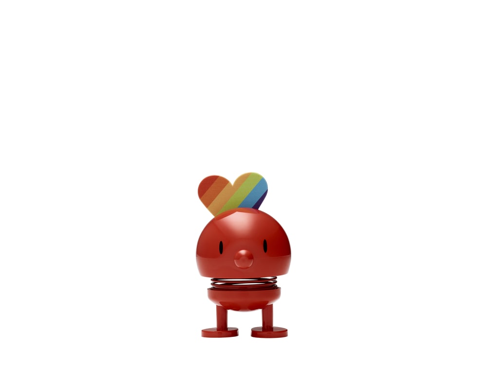 Figurine arc-en-ciel S rouge