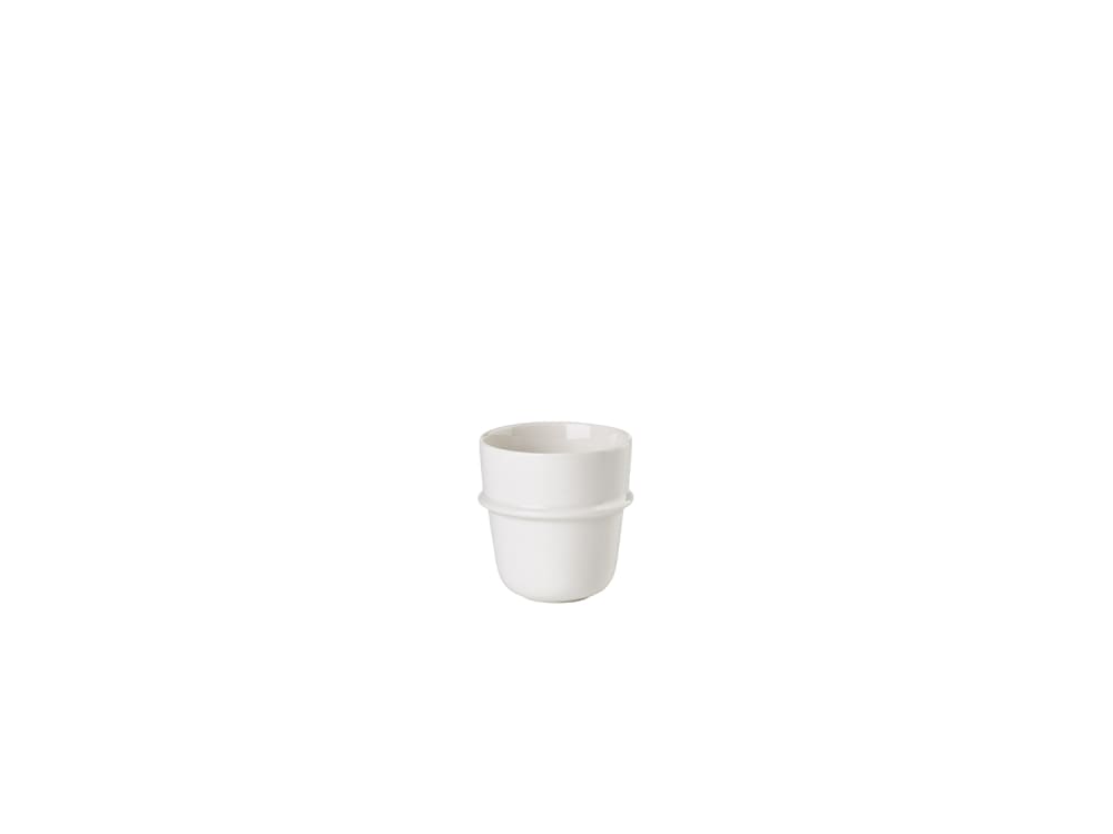 Mug en porcelaine blanc cassé