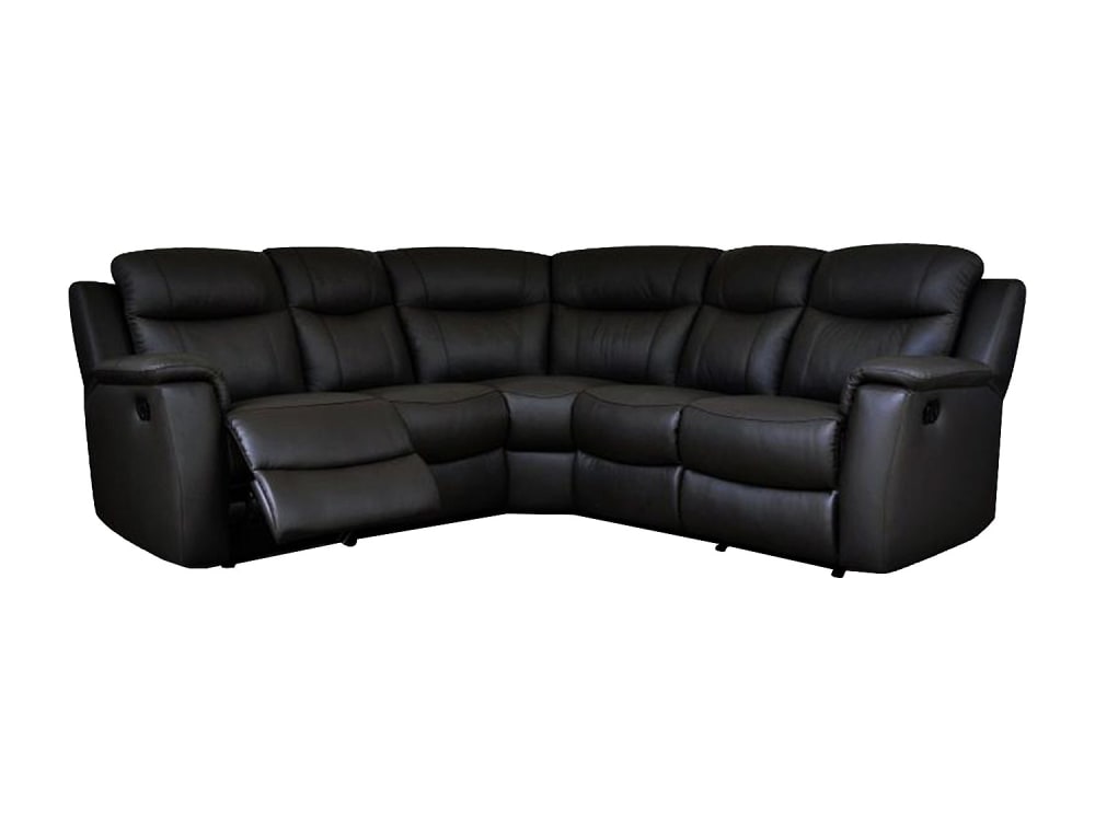 Canapé d'angle cuir