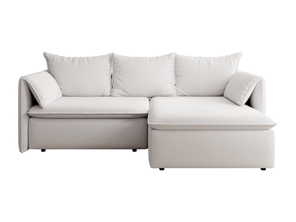 Canapé d'angle  4 places beige