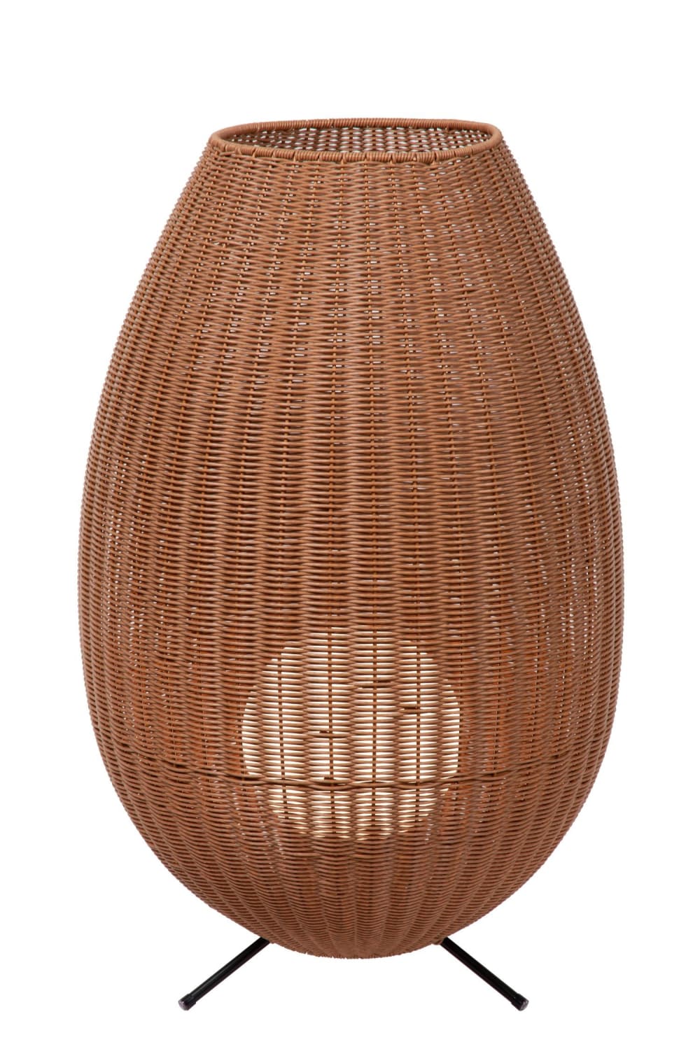 Lampadaire acrylique naturel 79 cm