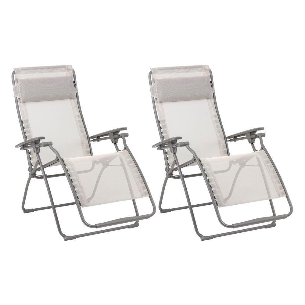Lot de 2 fauteuils relax