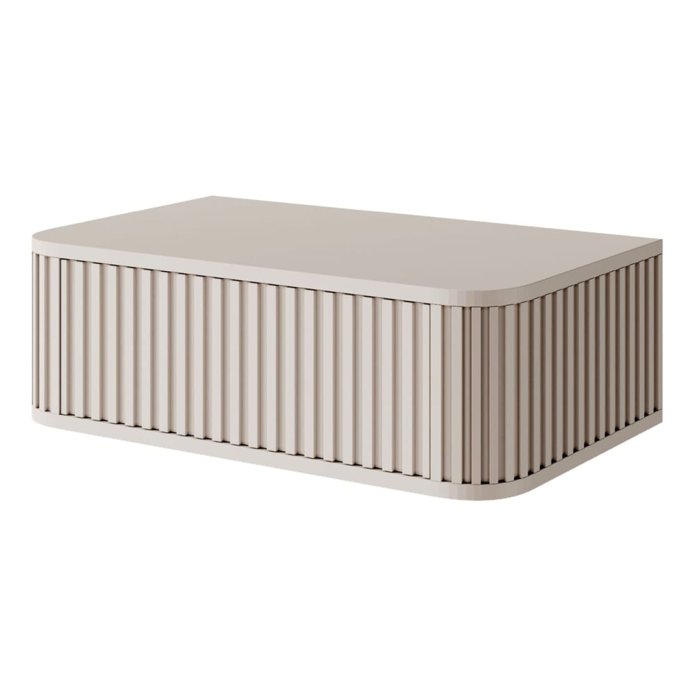 Selsey Nachtkonsole mit Schublade, greige, 63 cm style classic chic Taupe Spanplatte