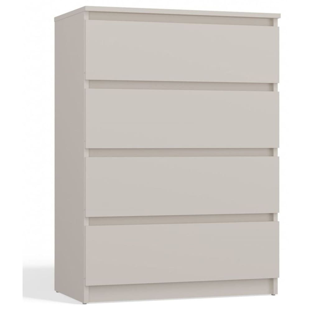 Selsey Kommode mit vier Schubladen, greige, 70 cm style classic chic Taupe Spanplatte
