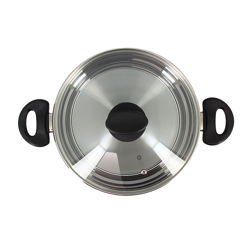 Faitout en acier inoxydable 24cm - tous feux - Maisons du Monde