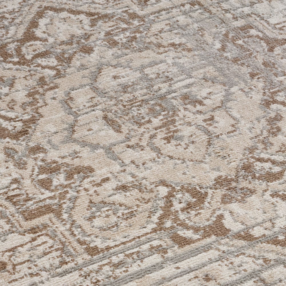Tapis vintage oriental rania beige 240x340cm — vue 4