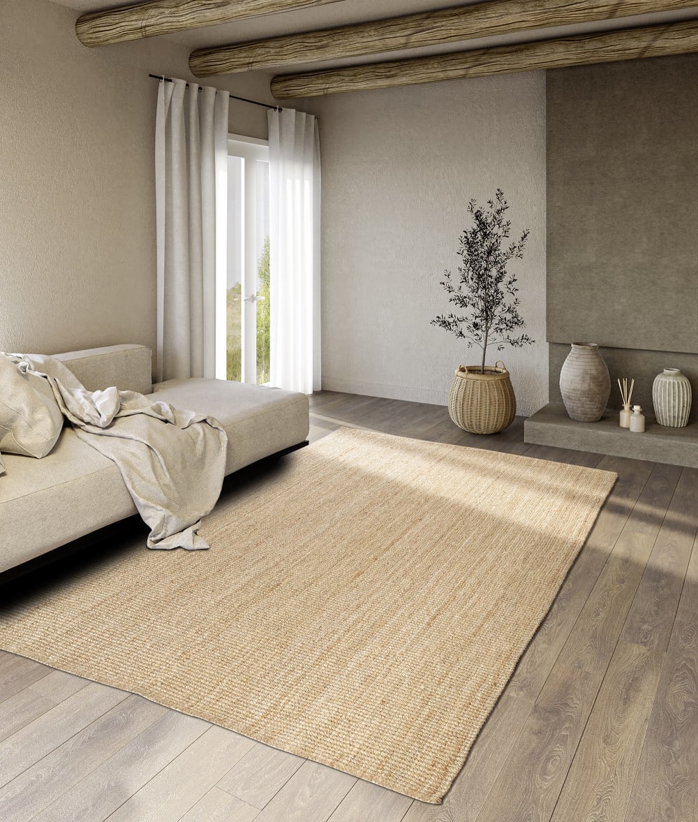 Tapis en jute rosie beige - villeroy & boch 80x200cm — vue 3