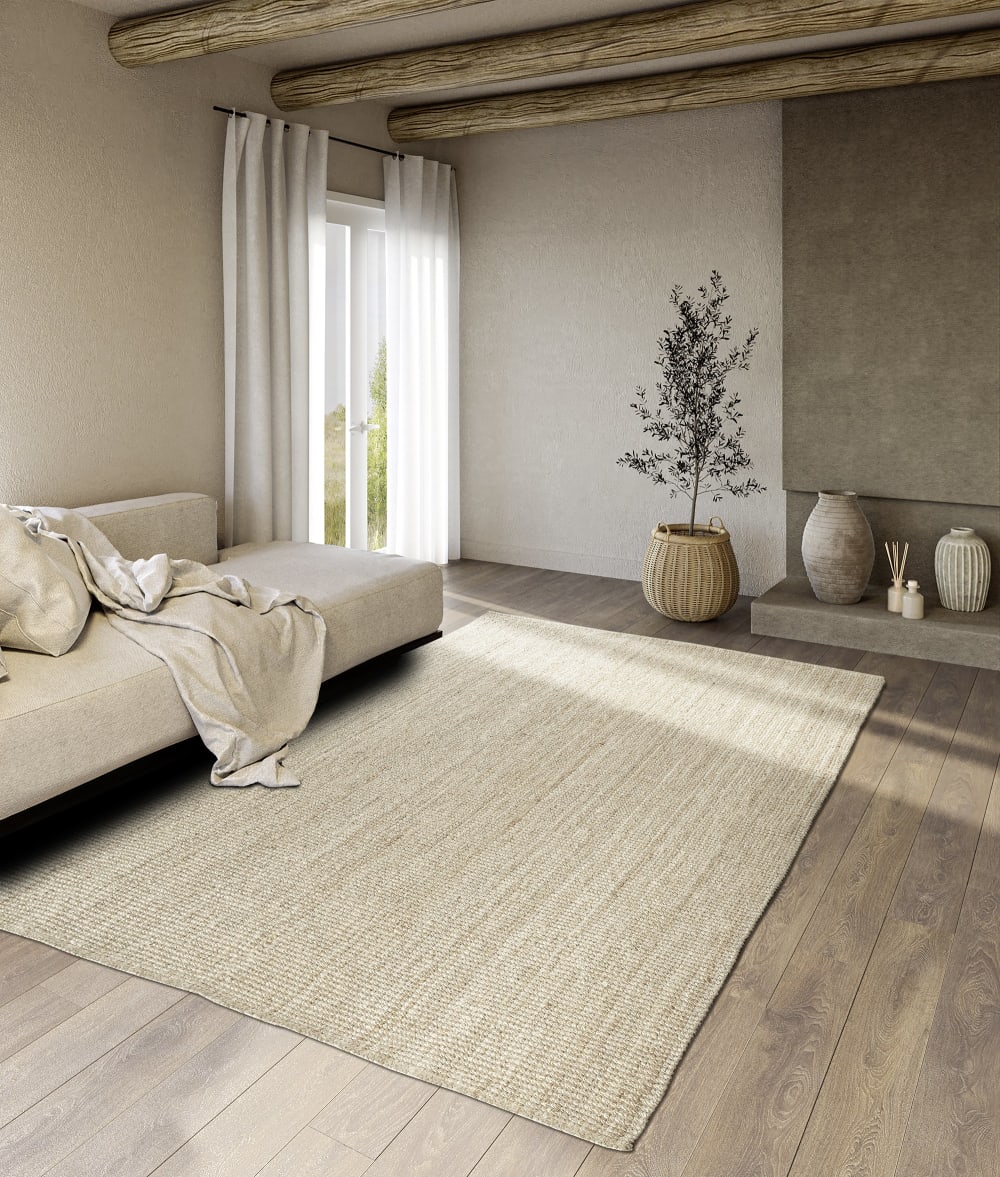 Tapis en jute rosie crème - villeroy & boch 120x170cm — vue 3