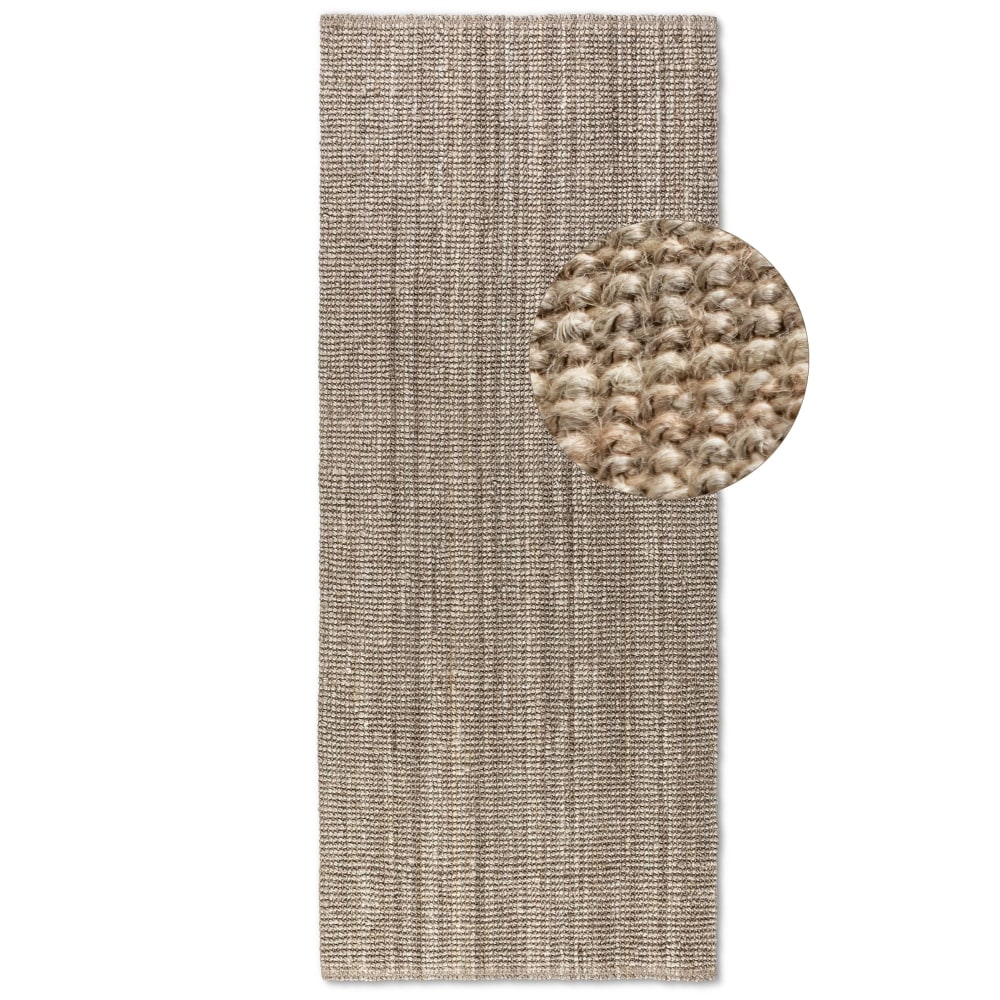 Tapis en Jute Bouclé mocca 60x90cm