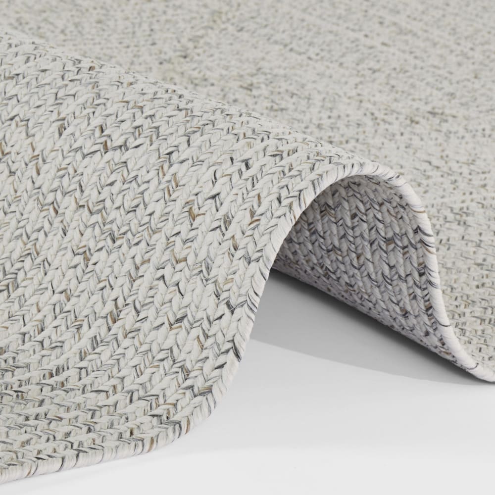 Tapis d'extérieur aspect jute zado crème 120x170cm — vue 4