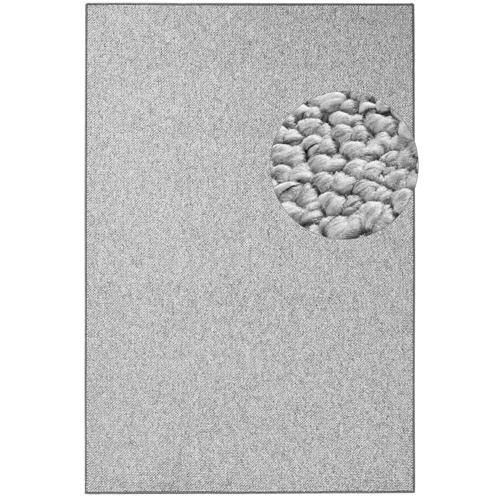 Tapis bouclé boules tuftés Gris 160x240cm
