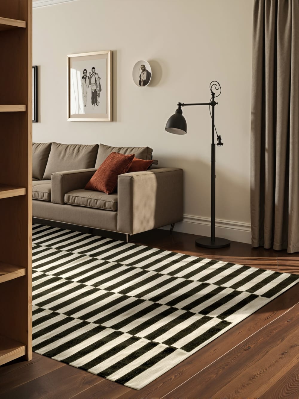 Tapis laine tissé à la main donna 200x300cm — vue 3