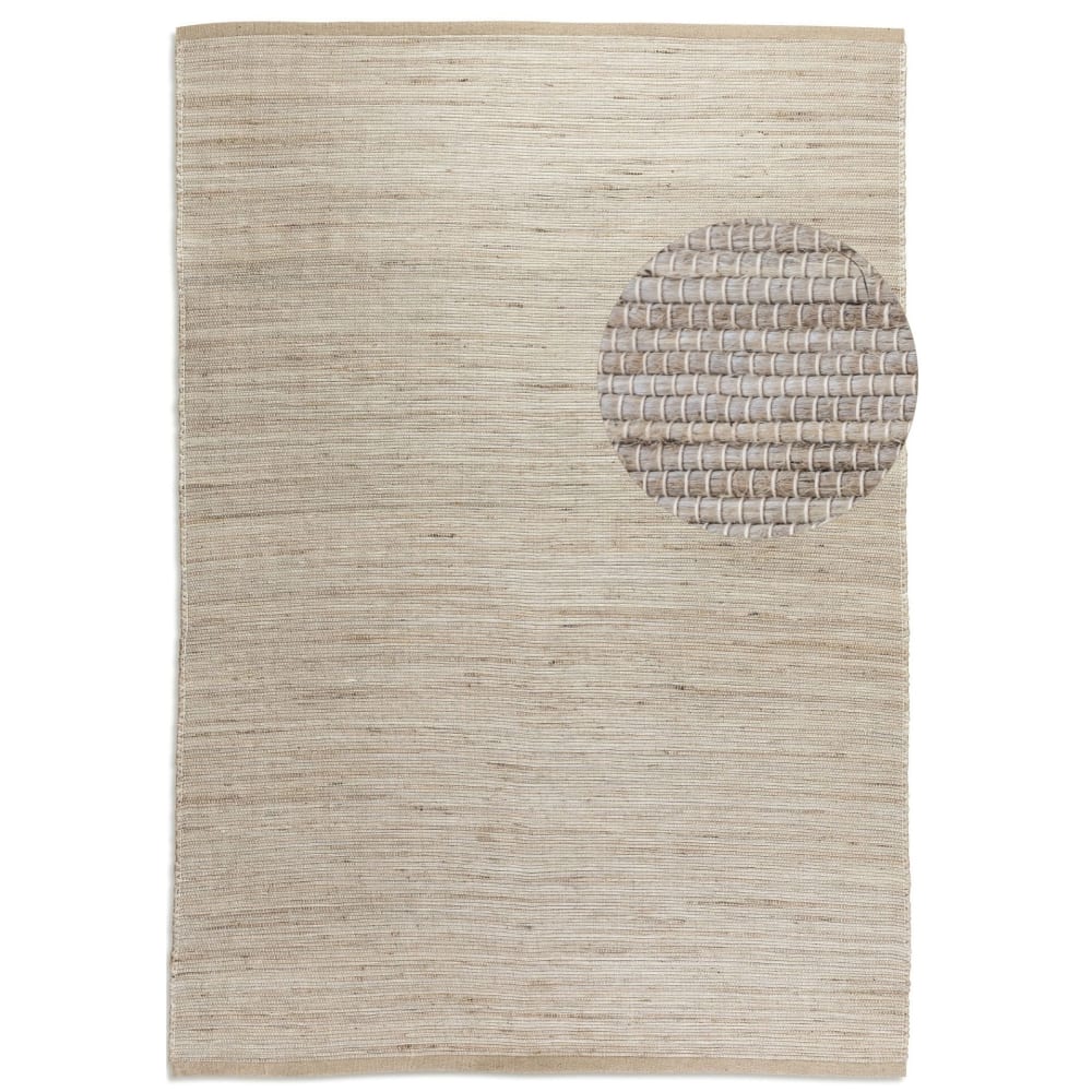 Tapis naturel en jute greige 120x170cm