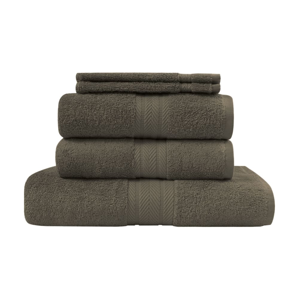 Ensemble de bain 5 pièces noisette