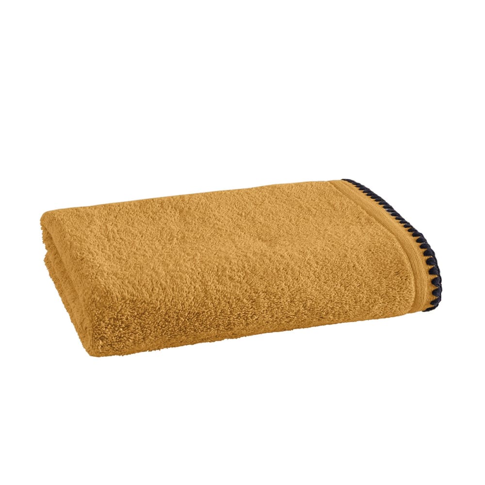 Ddrap de bain point cavalier 500 g/m² caramel 70x130 cm