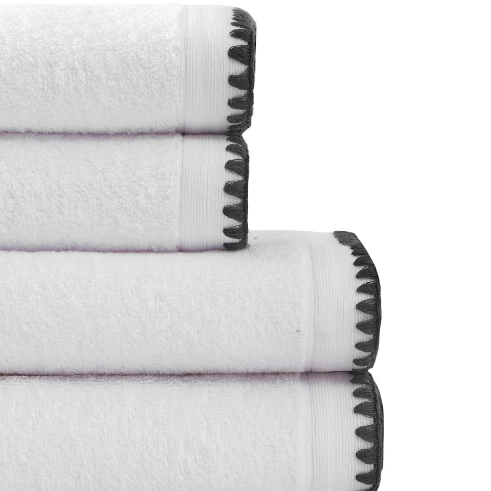 4-teiliges Bade-Set Weiß - Maisons Du Monde
