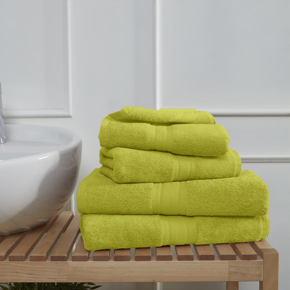 Ensemble de bain 5 pièces avec tapis citronelle — vue 4