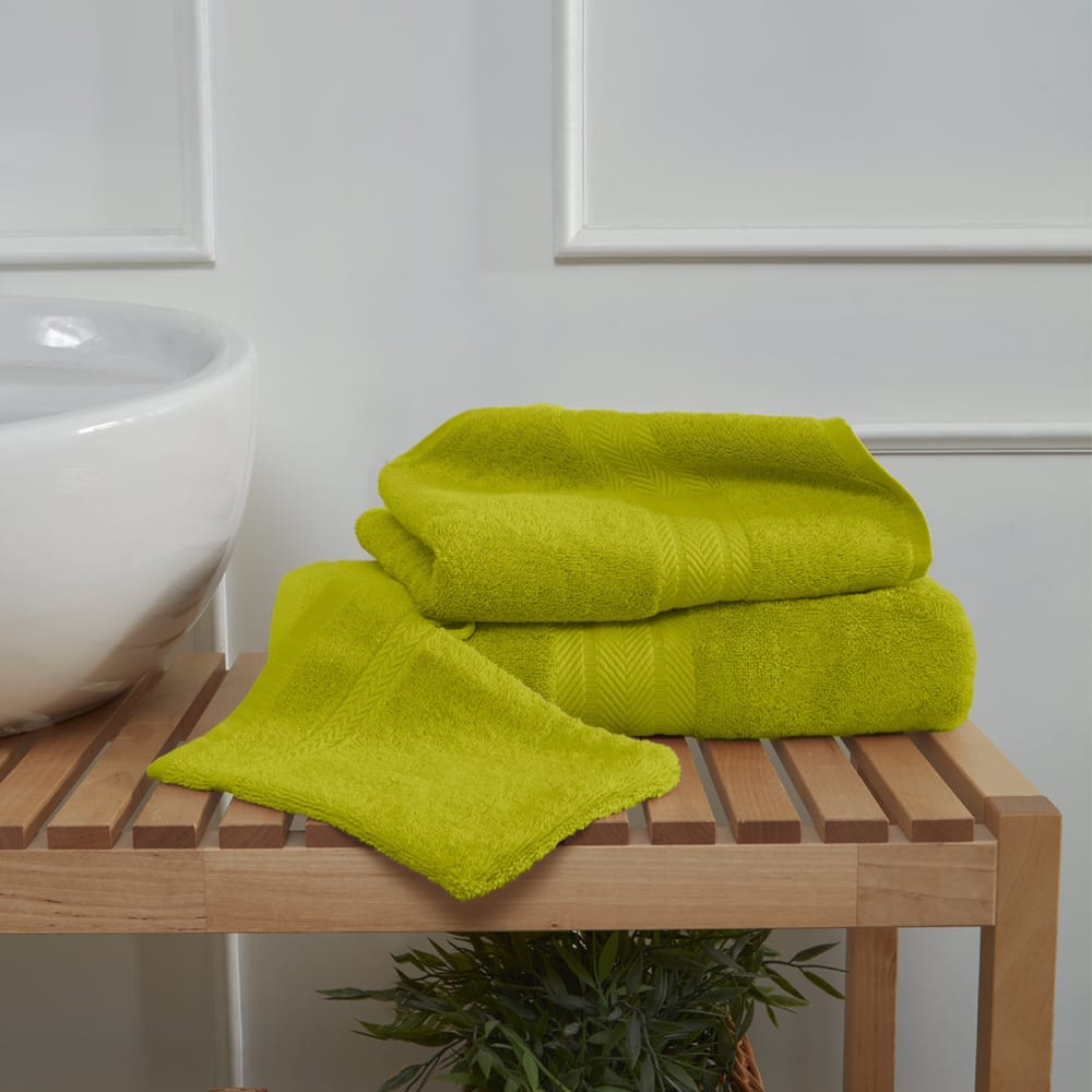 Ensemble de bain 4 pièces avec tapis citronelle — vue 4
