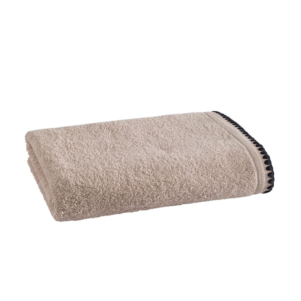 Ddrap de bain point cavalier 500 g/m² sable 70x130 cm