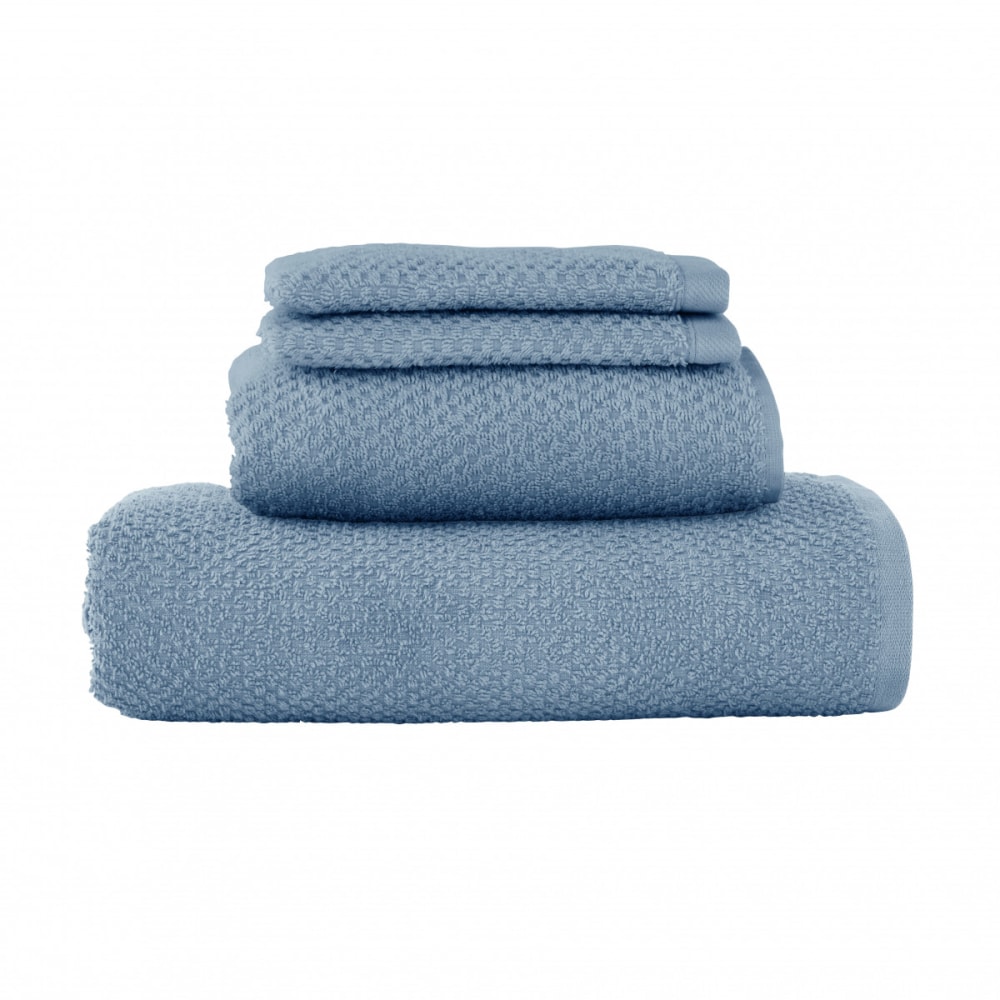 Lot 2 serviettes de bain et 2 gants de toilette