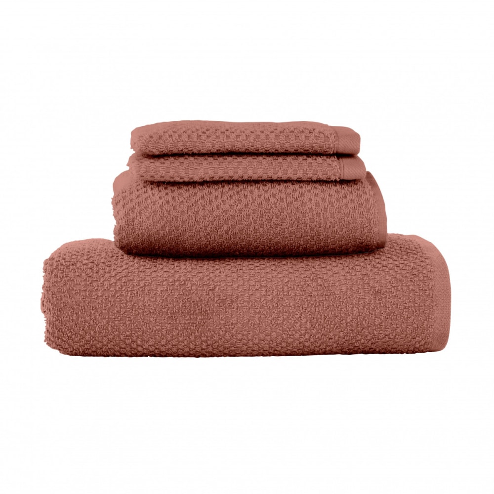 Lot 2 serviettes de bain et 2 gants de toilette