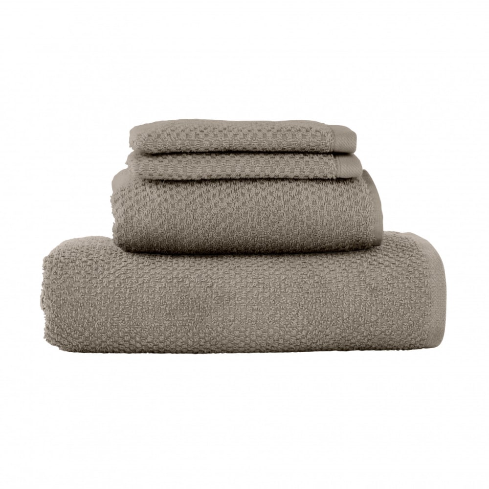 Lot 2 serviettes de bain et 2 gants de toilette