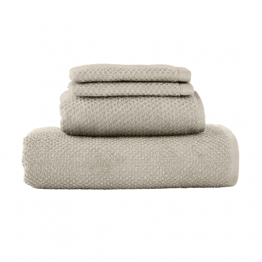 Lot 2 serviettes de bain et 2 gants de toilette