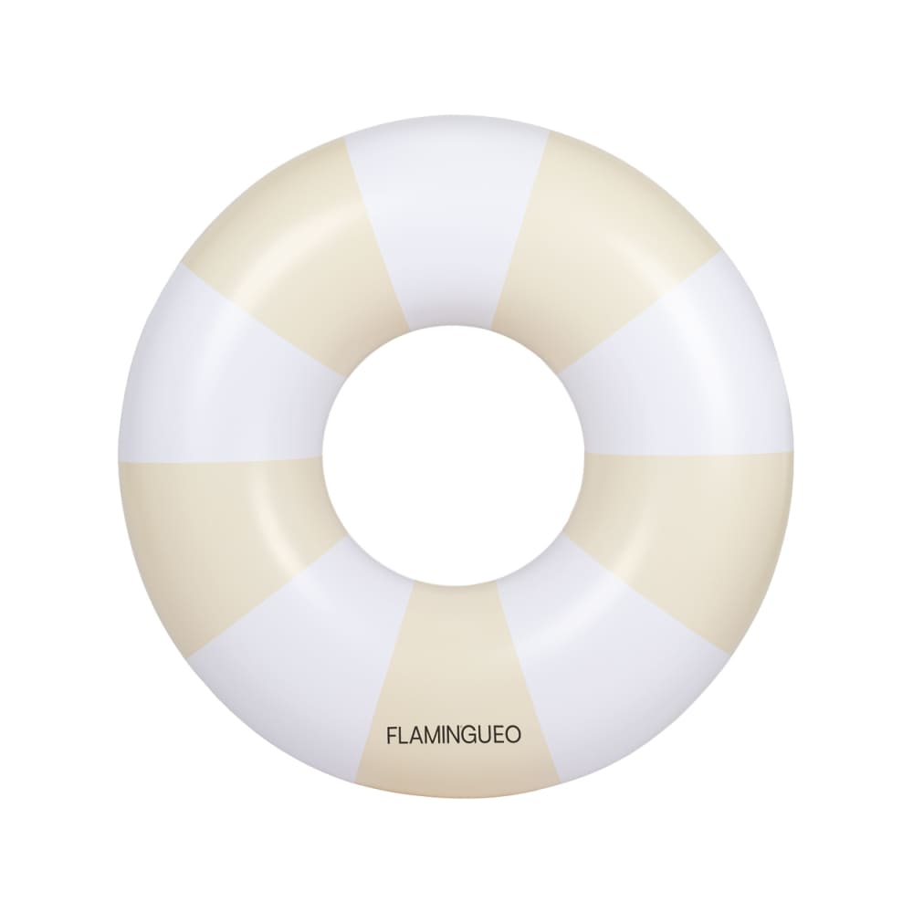 Bouée Piscine Geante PVC Beige