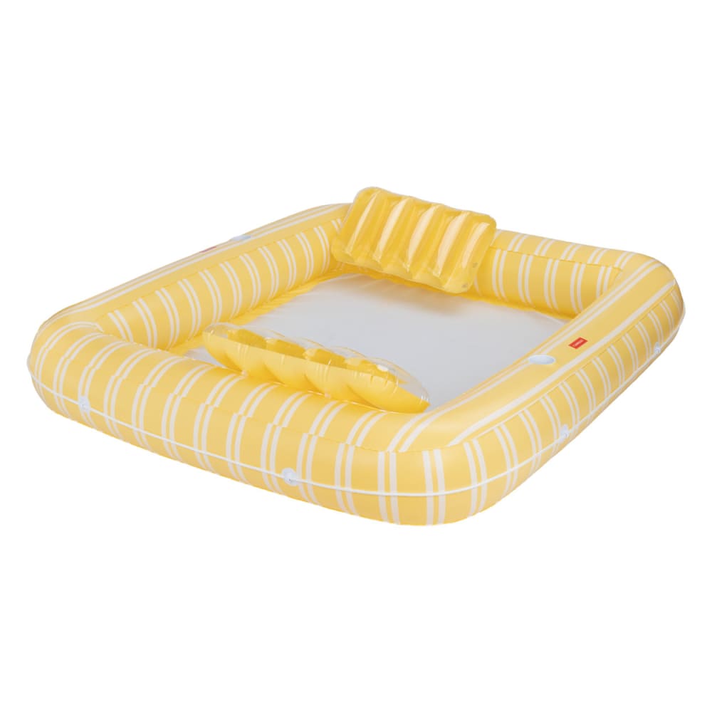 Hamac Gonflable Geante PVC Jaune
