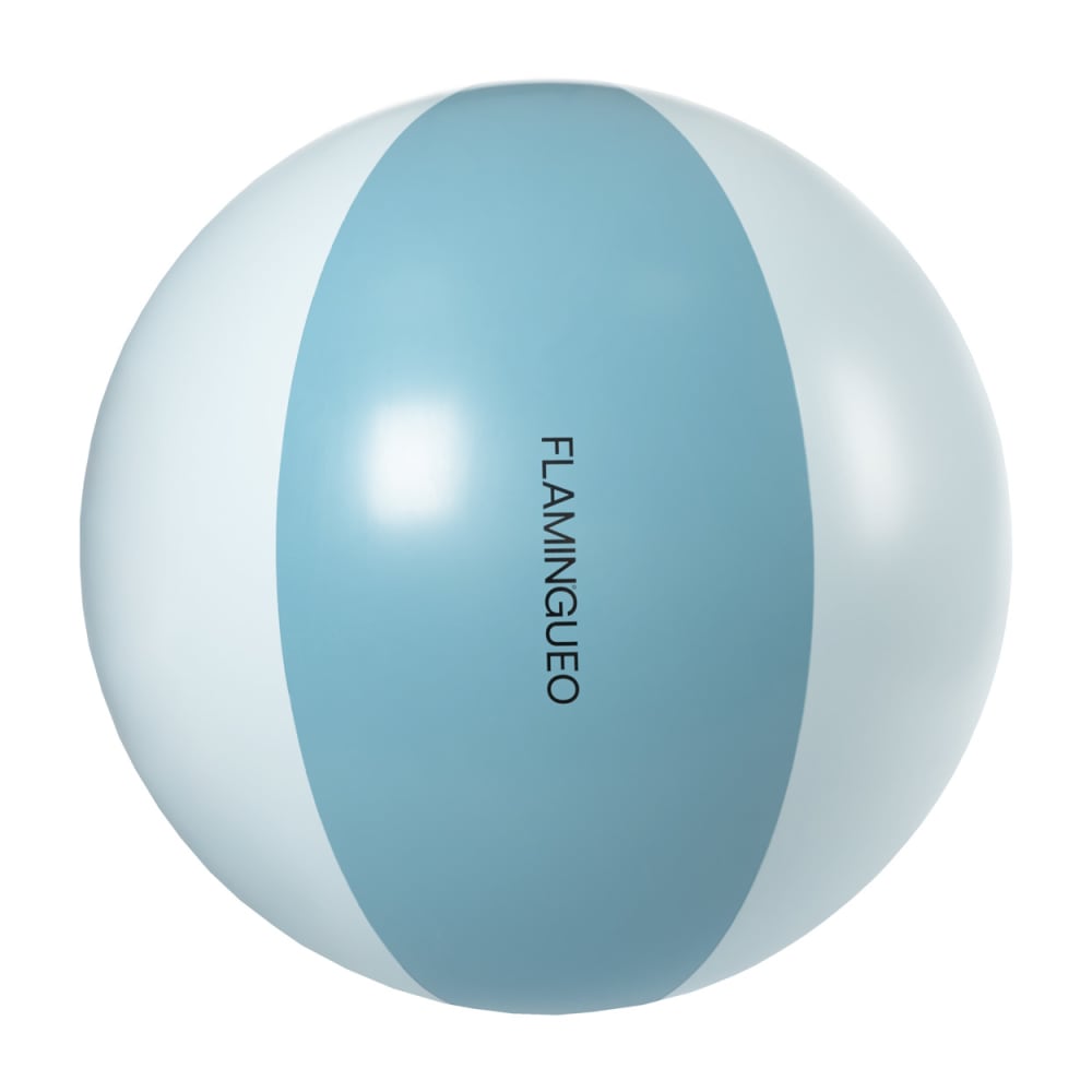 Flamingueo Aufblasbarer Strandball PVC Blau Blau Pvc - Polyvinlychlorid