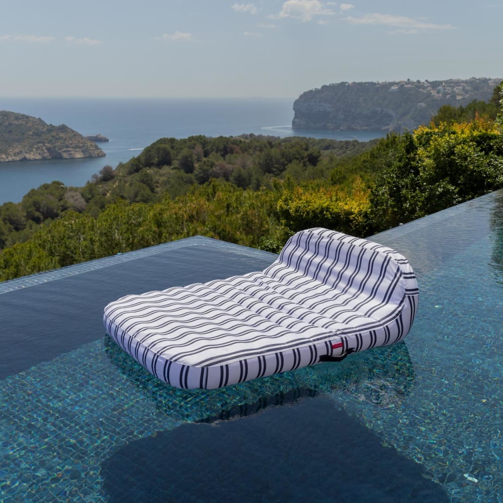 Matelas Gonflable Geante Piscine PVC Bleu