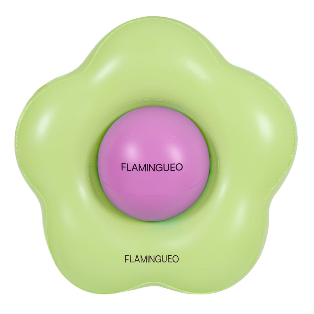 Flamingueo Großer Schwimmring aus PVC, Grün style modern Grün Pvc - Polyvinlychlorid