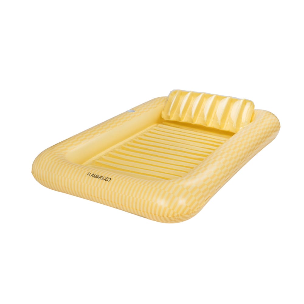 Matelas Gonflable Piscine PVC Jaune Matelas Gonflable Piscine PVC Jaune