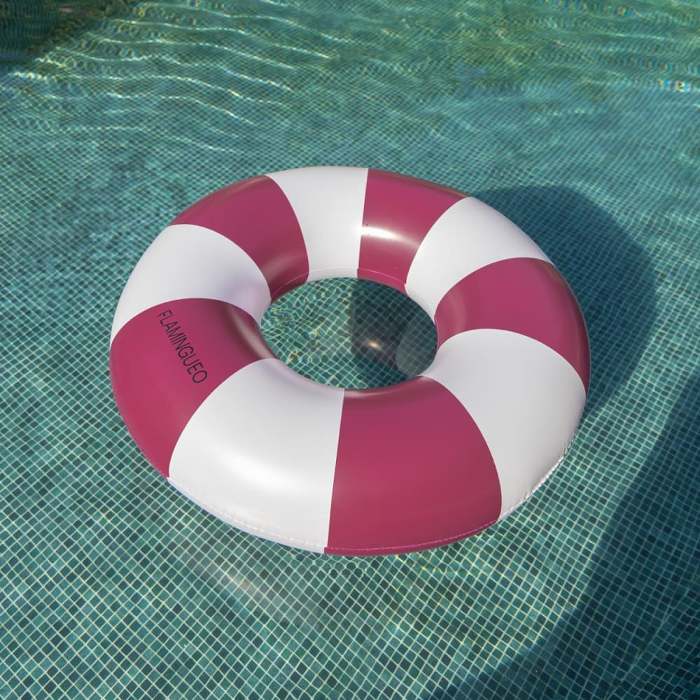 Großer Schwimmring aus PVC, Burgundy - Maisons Du Monde