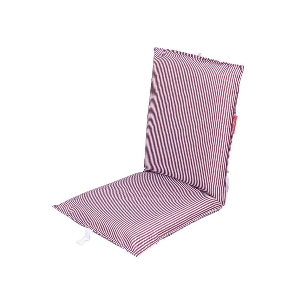 Chaise de Plage Polyester Pliable Bordeaux