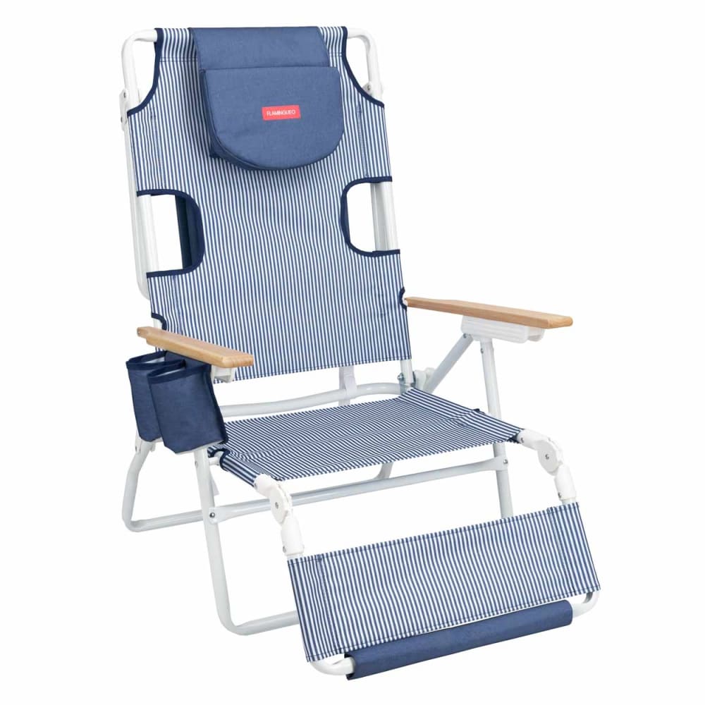 Flamingueo Tumbona silla playa plegable poliester