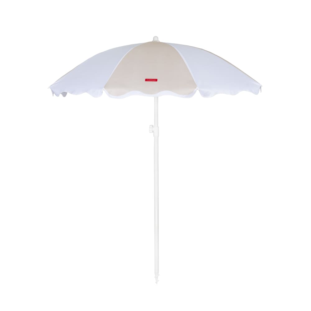 Grand Parasol Bicolore Polyester 210x160cm Beige